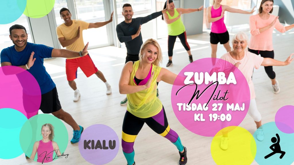 Glada dansande människor 